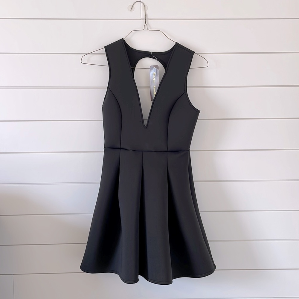**NWT** Black Cutout Dress (Size Medium)